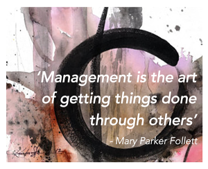 Management is the art